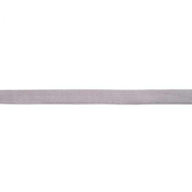 Picture of 10mm breites Gummiband aus Polyester - 2m Länge - lichtgrau