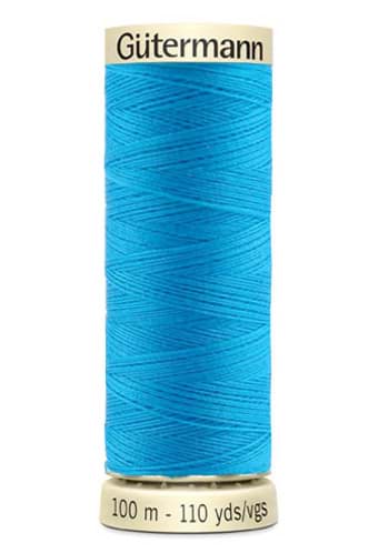 Picture of Gütermann Sew-all Thread NEON - 100m - color: aqua 3549