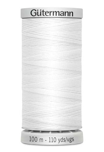 Picture of Gütermann threads - extra thick 100m coil - color: white 800