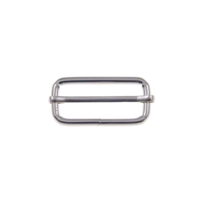 Picture of Regulator / slide-buckle made of steel - 40x16x3mm - for 40mm webbing - 10 pieces