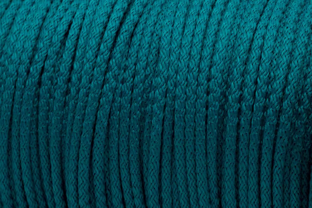 Picture of 3mm thick PP-cord - color: petrol blue - 150m roll (UV)