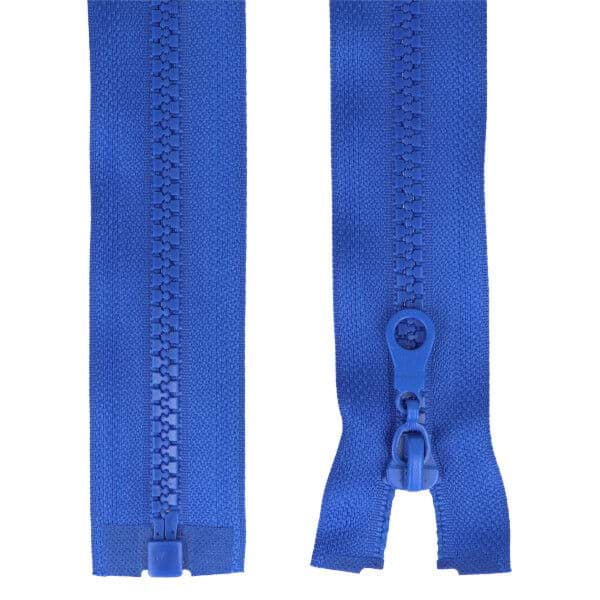 Picture of zipper for jackets separable - 60cm long - blue - 1 piece