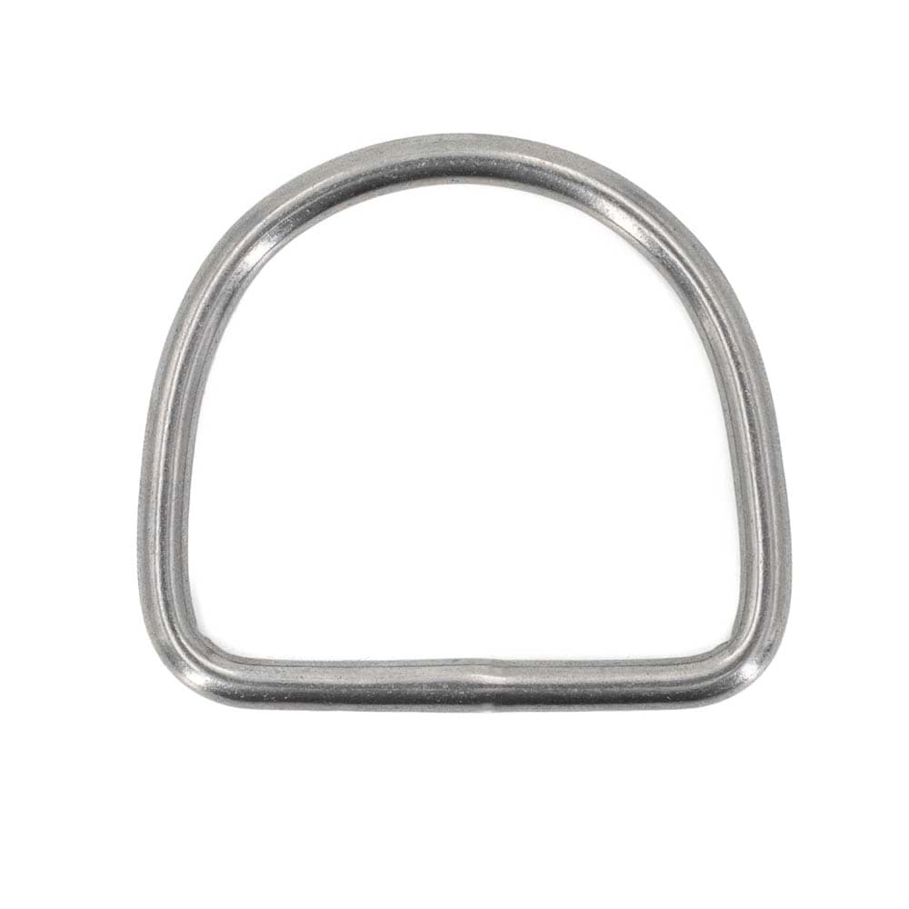 Picture of D-Ring aus V4A Edelstahl, 15 x 13mm Innenmaß, 3mm Stärke - 1 Stück