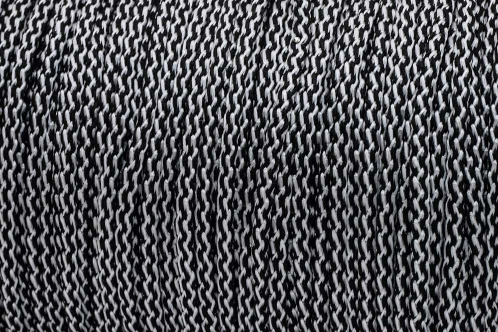 Picture of 10m PP-String - 5mm thick - Color: black /white (UV)