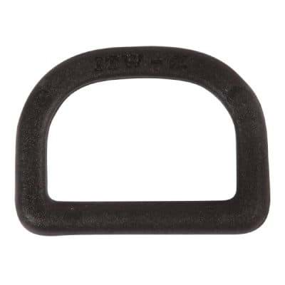 Picture of nylon D-rings for 40mm wide webbing - 50 pieces