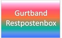 Picture of Restpostenbox 25mm breites PP-Gurtband 1,8mm stark, 50m - 7 verschiedene Farben (UV)